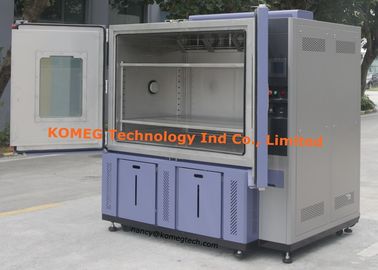 LCD Touchscreen Control Double Open Door Climatic Test Chamber With RS485 Ports